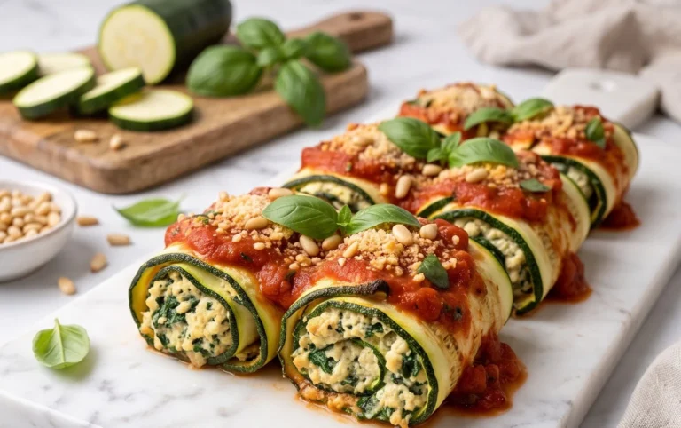 Vegan Zucchini Rollatini