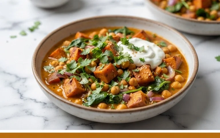 Sweet Potato and Chickpea Curry