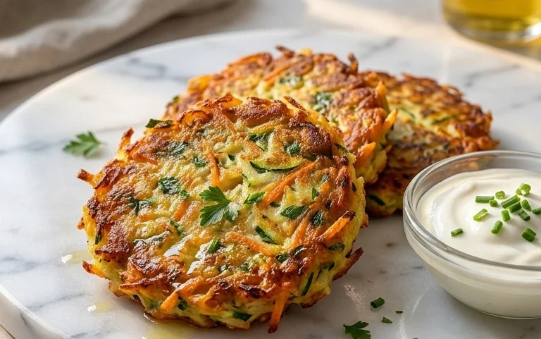 Vegetable Potato Fritters