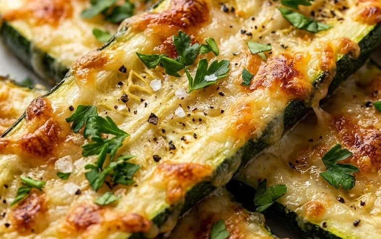 Baked Parmesan Zucchini