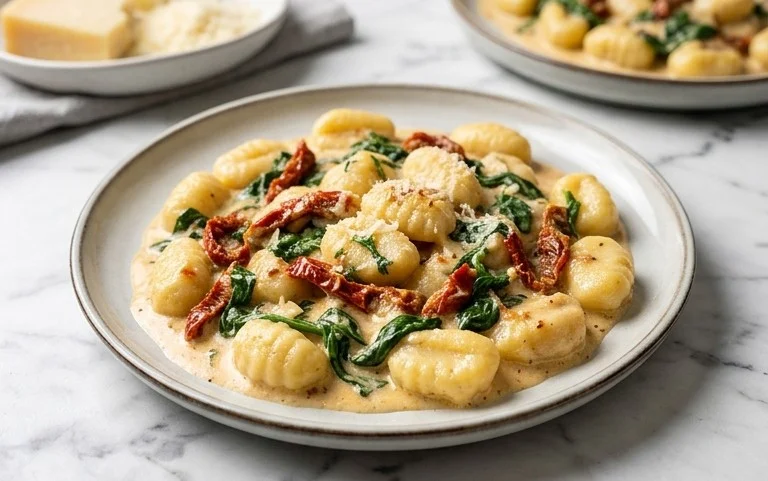 Creamy Tuscan Gnocchi