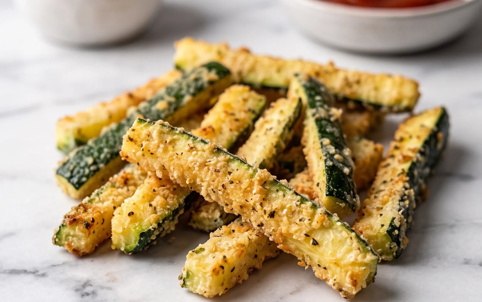 Parmesan Zucchini Fries