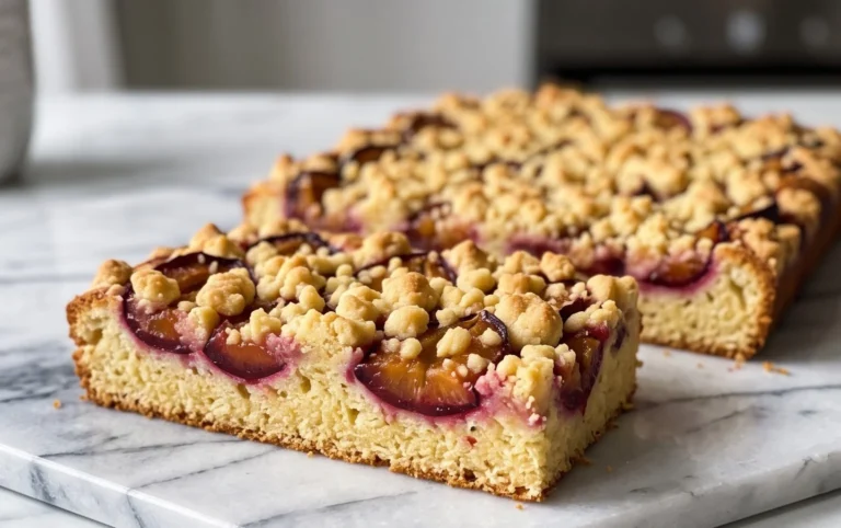Saftiger Pflaumenkuchen vom Blech mit Streuseln von floweroma4