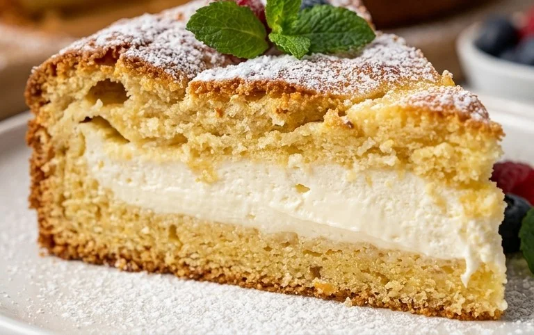 Bromnon-alcoholic beerkuchen mit Quark und Frischkäse
