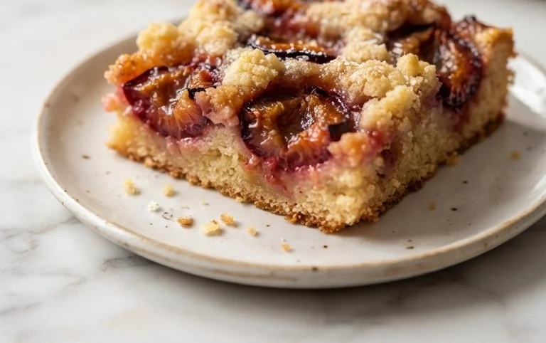 Schneller Pflaumenkuchen vom Blech
