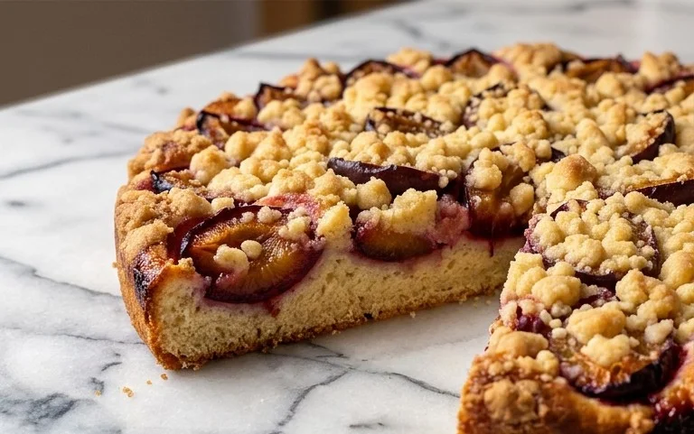 Zwetschgendatschi mit Streusel – nach Omas Rezept