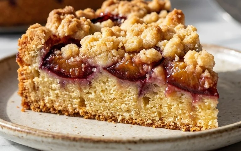 Pflaumenkuchen mit Streuseln aus der Springform Rezept