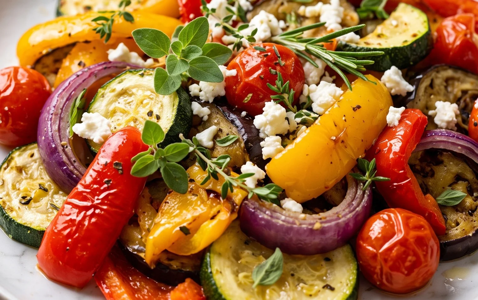 Mediterranean Roasted Vegetables