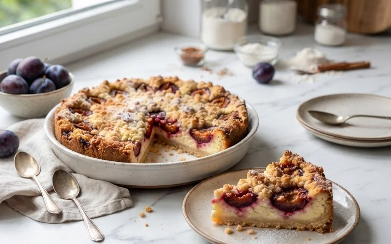 Zwetschgen-Streusel-Käsekuchen