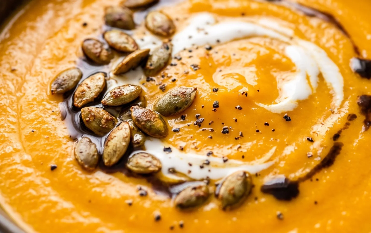 Roasted Pumpkin Soup (creamy, vegan recipe)