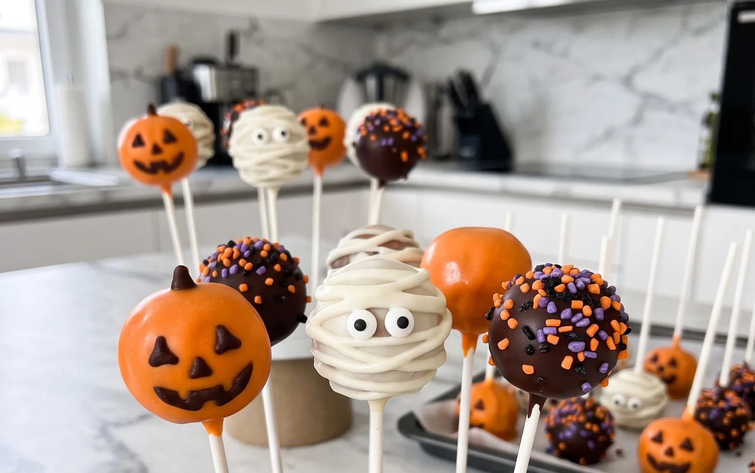 Halloween Cake Pops: Gruselig leckere Deko-Ideen