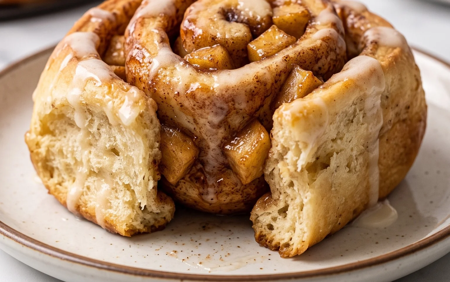 Soft-Baked Apple Cinnamon Rolls
