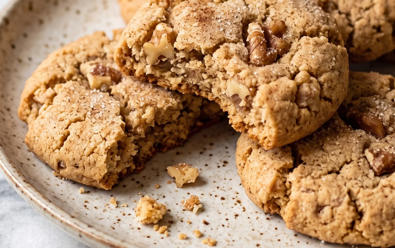 Zimt-Walnuss-Cookies – himmlisch mürbe und perfekt für die Weihnachtszeit